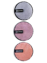 3pcs Makeup Remover Puff, Soft and Skin-Friendly Face Towel, Reusable Double-Sided Face Makeup Remover, Cleaning Tools Easy to Carry for Travel